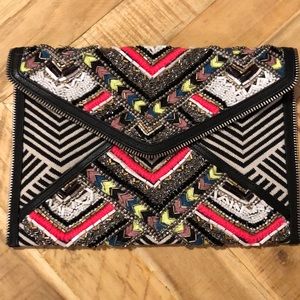 Rebecca Minkoff beaded clutch